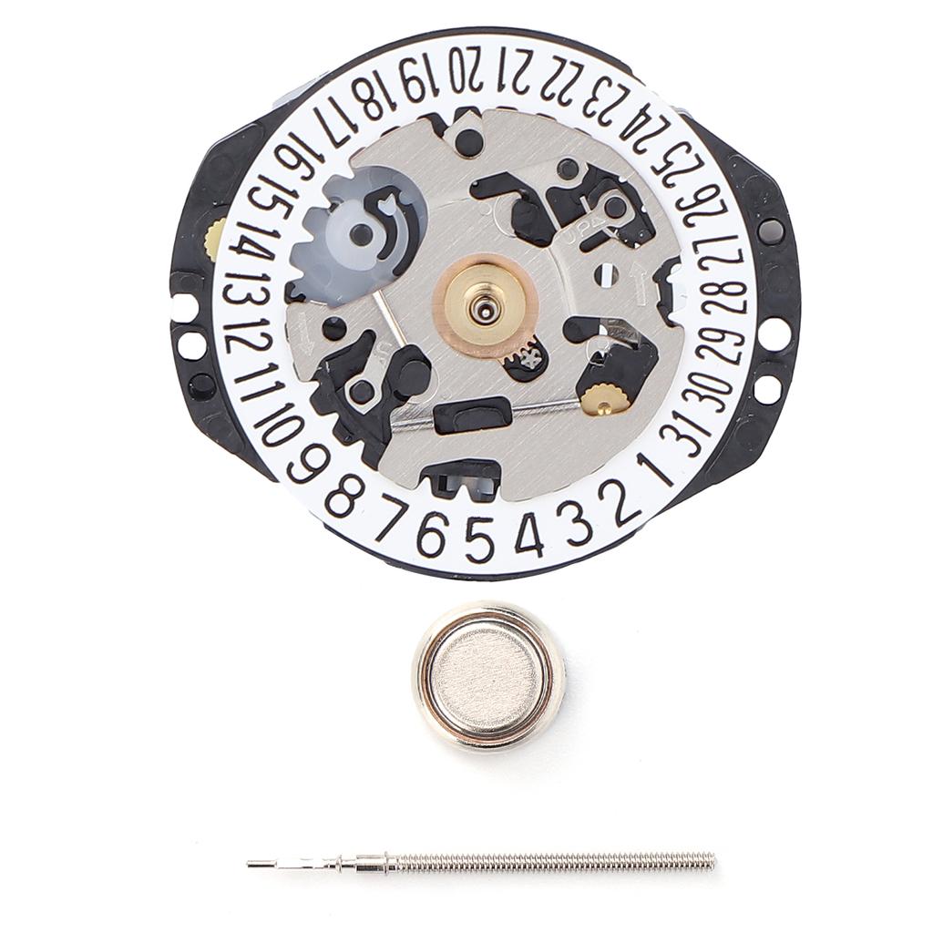 VX82 Uhr Quarzwerk Reparaturteil DIY Uhrenersatzzubehör mit Stift