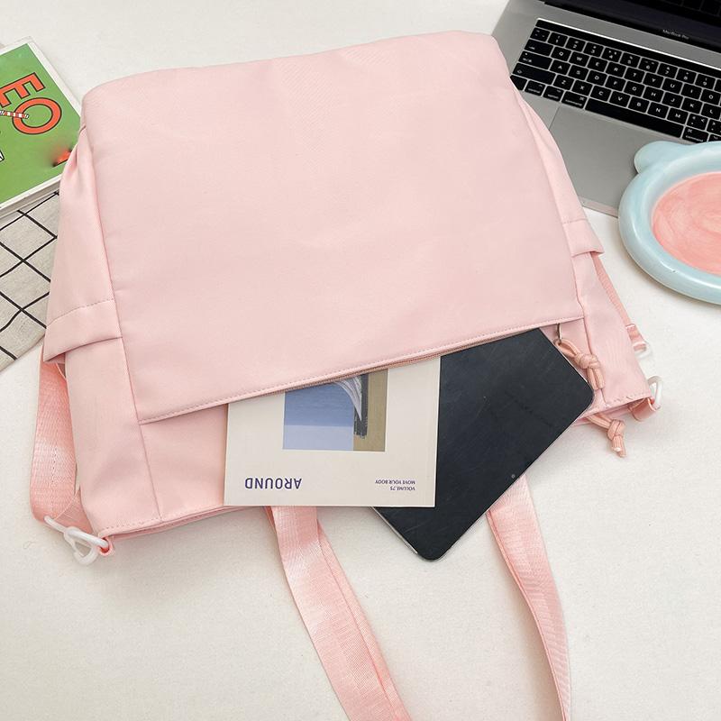 Geantă Crossbody de Damă Stil Colegiu Capacitate Mare Geantă de Umăr pentru Navetă la Cursuri