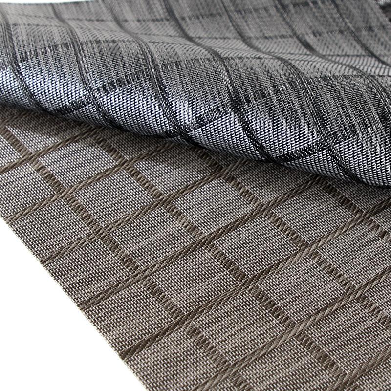 New Nordic Plaid Dining Table Mat Waterproof and Oil-proof Leave-in PVC Home Hotel Restaurant Anti-scalding Placemat