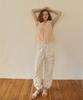 OURO Nylon String Jogger Pants [ Cream ]