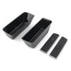 2X Car Rear Door Handle Armrest Storage Box Tray Bin Kit Fit Ford Edge 2015-