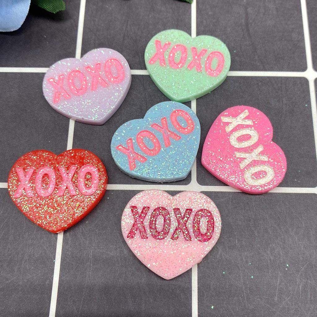 Love Heart Shape Earrings Combination Earring Mold Epoxy Resin Jewelry Mold Resin Casting Pendant Mold Suitable for Diy
