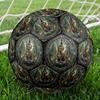 Dinosaur Steampunk Adventure Round Football Size 5 Adult Ball Suitable for Training Matches and Outdoor Team.