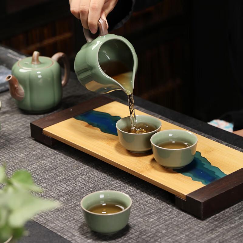 Longquan Official Kiln Tea Set