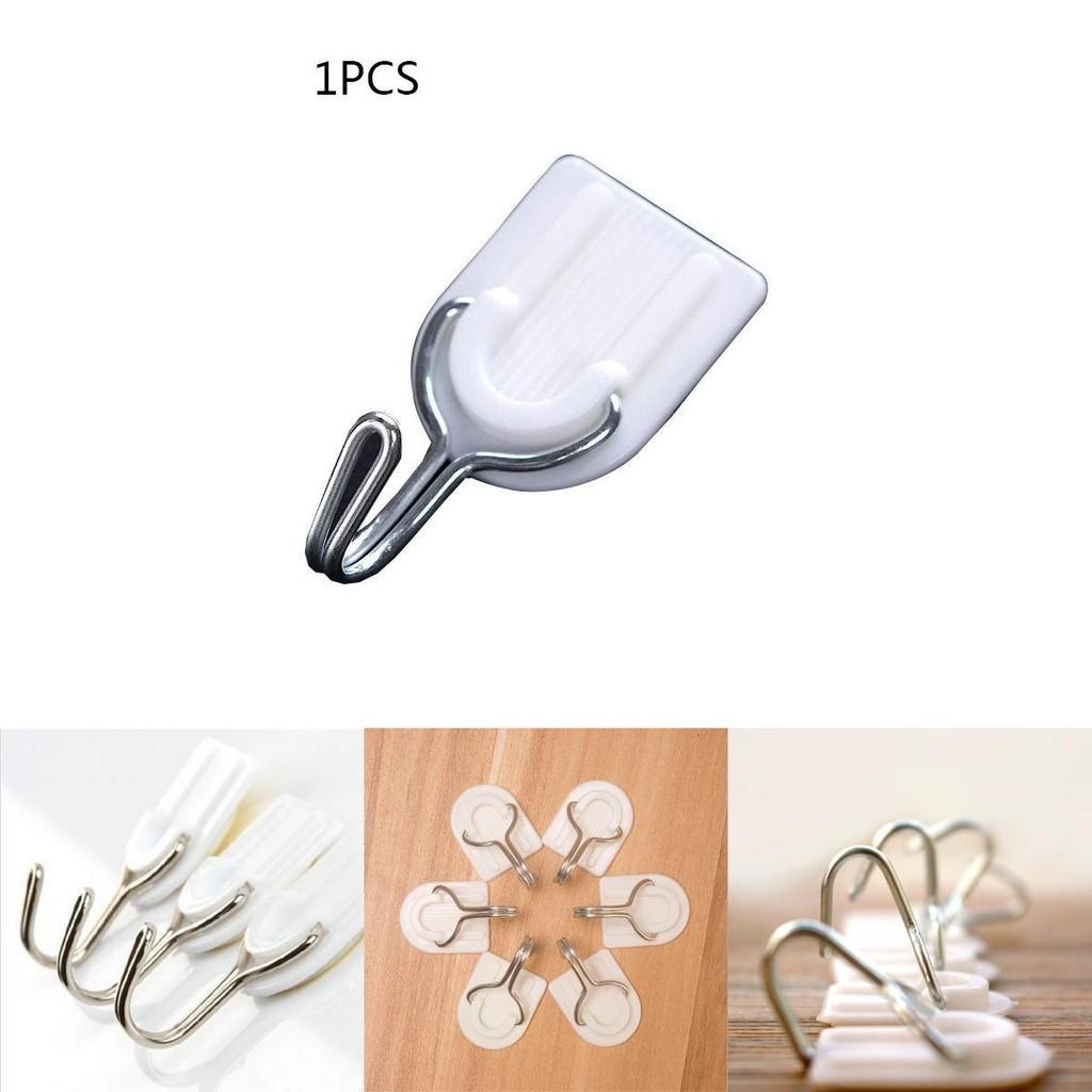 Premium Self Adhesive Hooks For Damage-free Wall Hanging In Kitchen And Bathroom