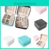 New Arrival! Exquisite Small Jewelry Box Perfect For Storing Rings Earrings Necklaces Blue