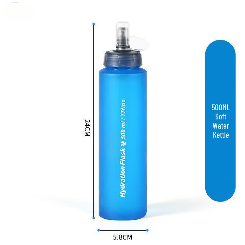 Gongziyu Portable Outdoor Running Soft Water Bottle