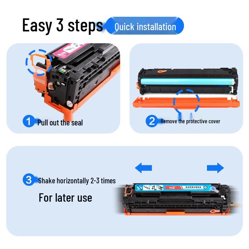 ChengYun LBP7110Cw Kompatybilny zestaw 4 kolorowych tonerów