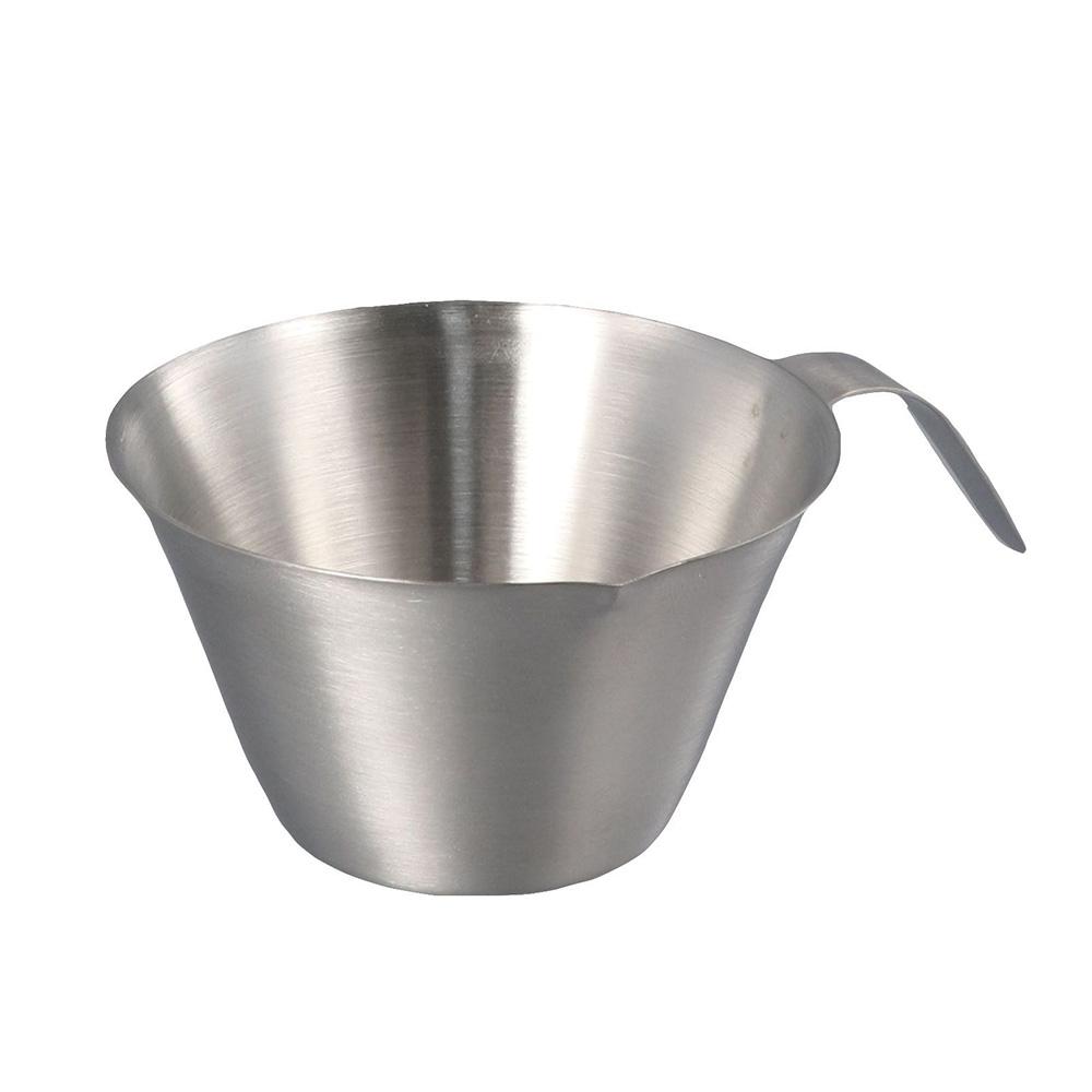 Stainless Steel Pitcher Cup Spout Ounce Cup Espresso Measuring Cup  Barista