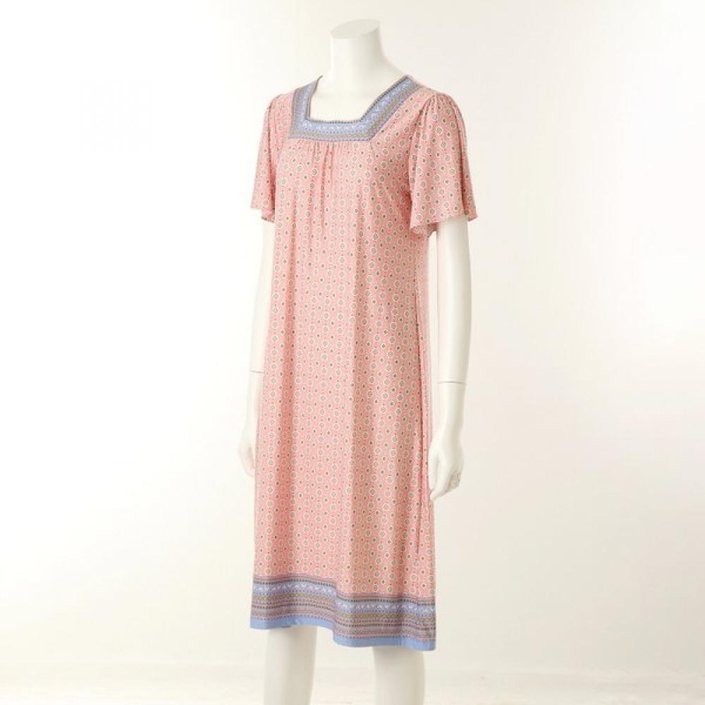 Venus Ethnic Border Homewear Dress Vev3927l