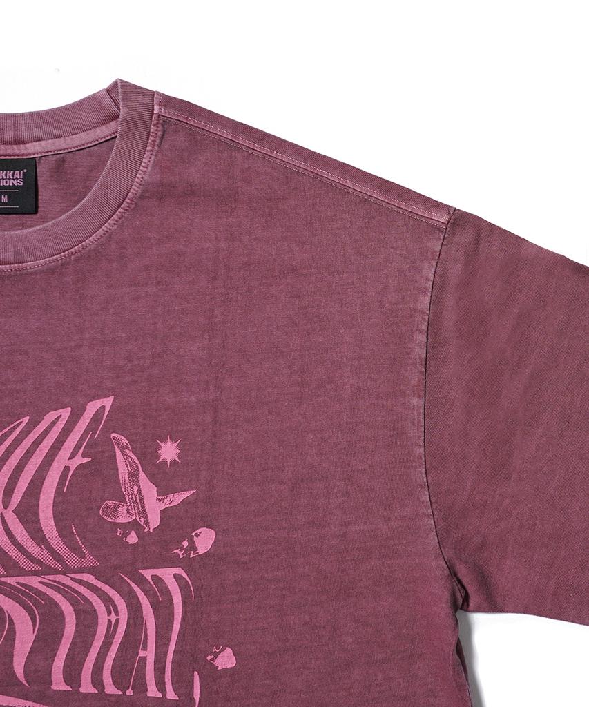 GAKKAI UNIONS More Than That Pigment Short Sleeve T-Shirt Phantom Pink