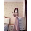 Summer New Suspender Dress Female Spice Girl Slim Long Hip Wrap a Word Dopamine Skirt