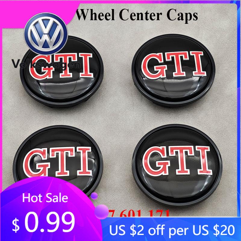 For VW Volkswagen Jetta MK5 Golf 20pcs 65mm GTI Car Wheel Center Caps For Volkswagen R GTI Golf 6 Passat CC Magotan Touran Tigua