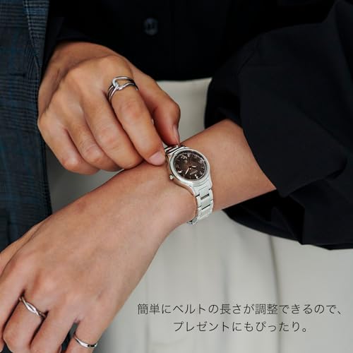 Citizen Eco-Drive Radio-Controlled Wristwatch ES9490-79E Limited Edition Moonlight Diamonds Ladies Silver