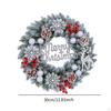 Artificial Christmas Wreath Festive Door Hanging Xmas for Year