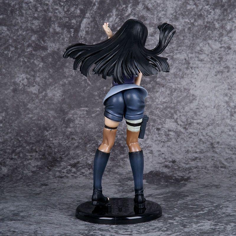 Naruto Shippuden HinataHinata Anime Figure 28cm Movable Combat Pose PVC Limited Collectible Model Doll Toy Gift for Anime Fans