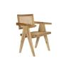DKD Home Decor-Dining Chair DKD Home Decor Natural Teak Rattan (58x56x82cm)