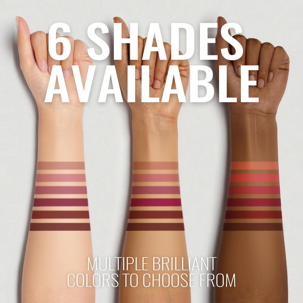 Smink Läppstift Läppar Färg Markörpenna Långvarig Återfuktande Vattentät Matt Läppglans Läppenna Kontur Icke-kladdig Kopp Läppfärg