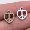 Pendants Peace Sign Charms Alloy Crafts For Hippie Themed Jewelry Making