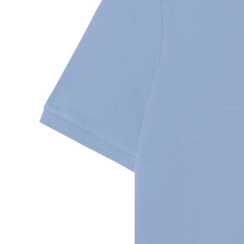 Polo Ralph Lauren Solid Color Logo Embroidered Straight Fit Short Sleeve Polo Shirt Men Tops Light-Blue 710534735-439