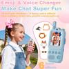New Upgraded Video Walkie Talkies for Kids 2 Pcs Chat Games Long Range Rechargeable Outdoor Camping Toys Boys Girls Birthday Gift with Camera Function