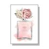 Fashionable Luxury Bottle of Coco Perfume, Canvas, Painting, Scandinavian Flower, Print Poster, Wall Painting, Modern Decoration of the Room