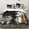 Cartoon Bedding Set C-Calvin&Hobbes 3D Printed Duvet Cover Set Soft Single Twin Double Queen King Size for Kids Child Gift Comic