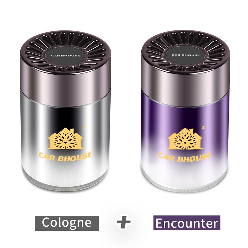 Car Air Freshener Solid Cologne Bubblegum Blackice Auto Accessories Vanilla Good Smell Interior Perfume Diffuser New Car Deodora