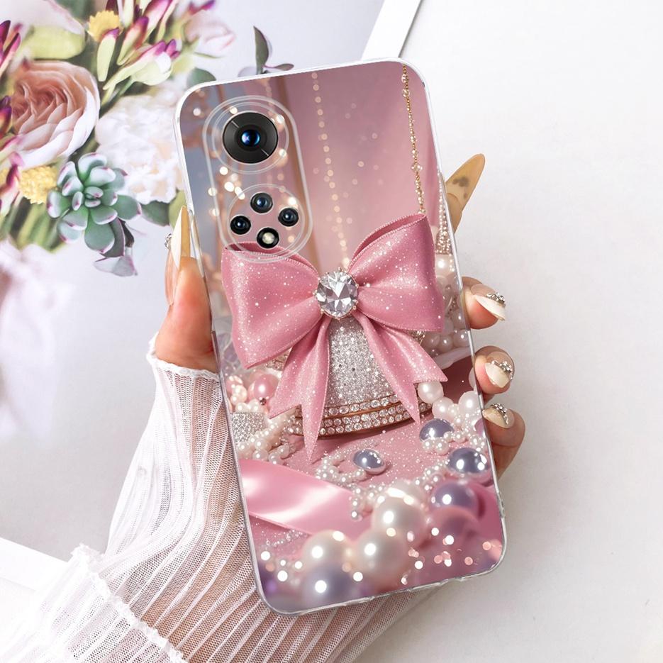 Für Honor 50 Pro Hülle RNA-AN00 Niedlicher Löwe Mode Bemalte Abdeckung Weiche Silikon Handyhülle Für Honor 50 Honor50 Pro Rückseite Taschen