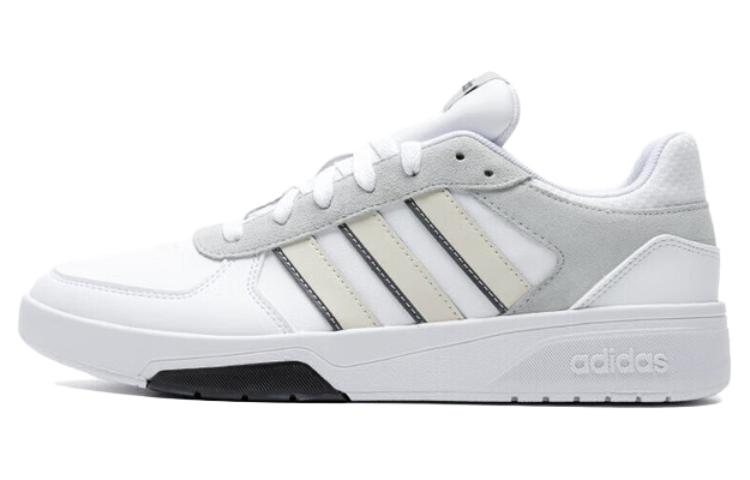 Adidas Neo Courtbeat Slip Resistant, Abrasion Resistant, Lightweight Low top Skateboard Shoes Men s White IG7823 40⅔