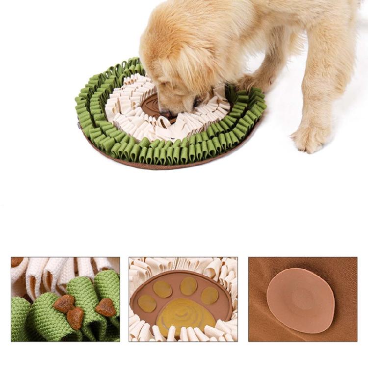 Dog Snuffle Mat Interactive Puzzle Feeder Toys for Rabbit Puppy 19 x 19 Inches