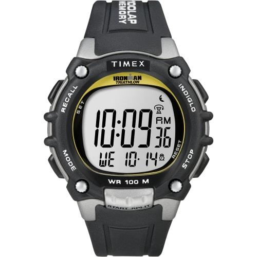 

Мужские часы Timex Ironman Triathlon на 100 кругов с уретановым ремешком, T5E231, Официально импортированные