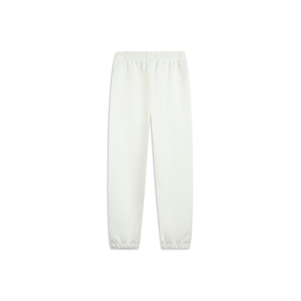 Li Ning Sports Lifestyle Series Letter Embroidery Brand Logo Knitted Sports Pants Women Pants AKLV836-1