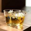 High Borosilicate Heat-Resistant Glass Tea Dispenser, Large Capacity Golden Cicada Fair Cup