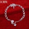 925 Sterling Silver Bracelet Women Gift Fashion Wedding Jewelry