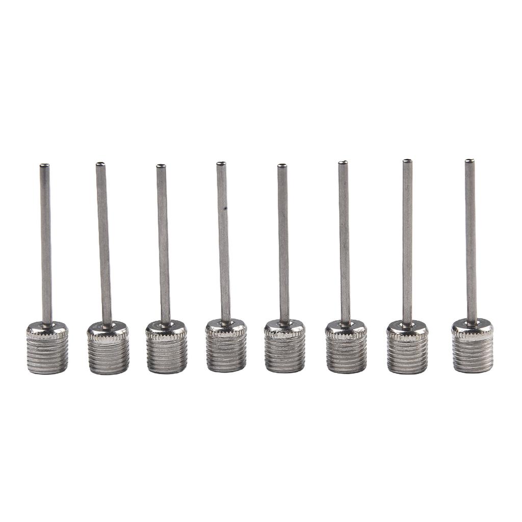 100 PCS Sport Ball Inflating Pump Needle Pump Adapter Basketball Valve Pump Stainless Steel Pump Pin Bicycle Spare Parts