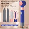 Professional 5-in-1 Hair Dryer Brush Curling Iron with Fast Heating Diffuser & Comb Attachments for Hair Styling