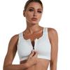 Reggiseno Sportivo Senza Ferretto con Zip Frontale, Resistente agli Urti, ad Alto Supporto, per Donna