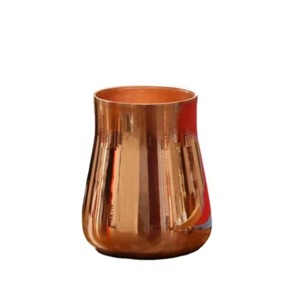 350 Ml Capacity Pure Copper Mug Thickened Breakfast Cup Creative Copper Moscow Mug Tableware Scene