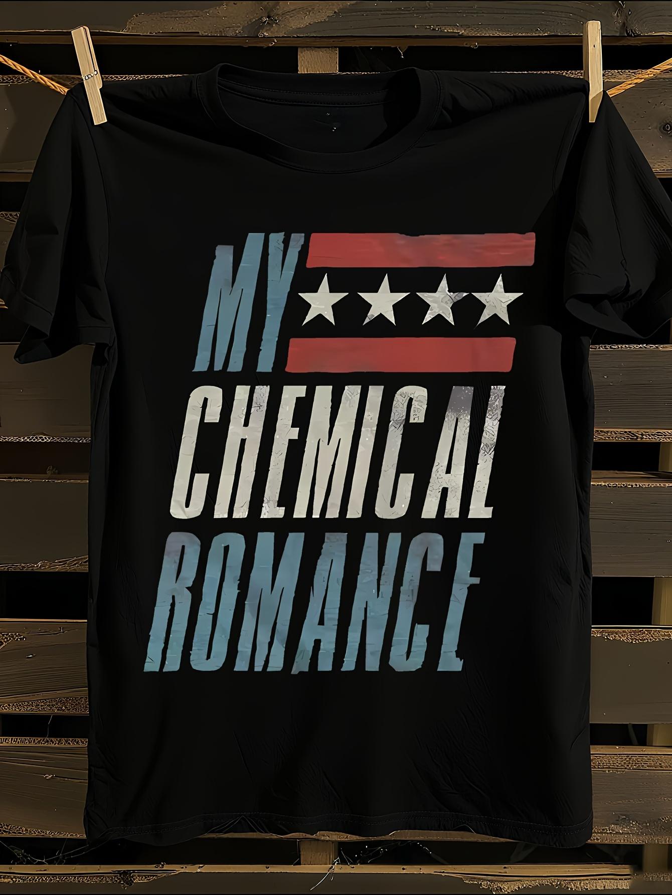 My Chemical Romance Official Logo Iconic joyful Face Tshirt S