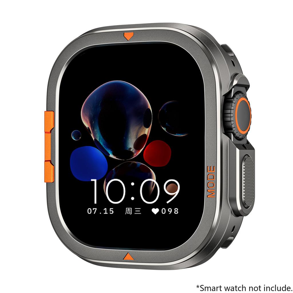 Custodia Metallica per Apple Watch Ultra 3 49mm 46mm Custodia Protettiva Copertura in Alluminio Telaio Paraurti per IWatch Serie 11 10 9 8 7 6 5 4 SE
