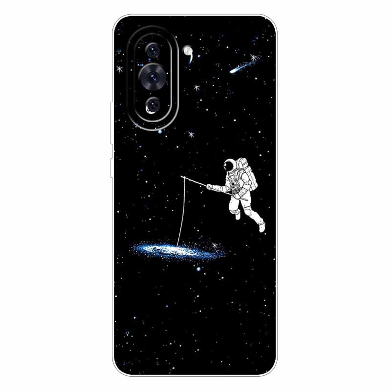 For Huawei Nova 10 Case Fashion Silicone Soft Cat Lion Back Cover for Huawei Nova 10 Case Protection Nova10 Cool Cartoon Shells