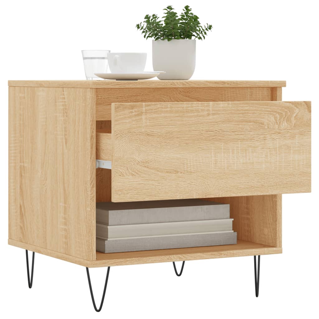  Coffee Table, Sonoma Oak, 50x46x50 Cm