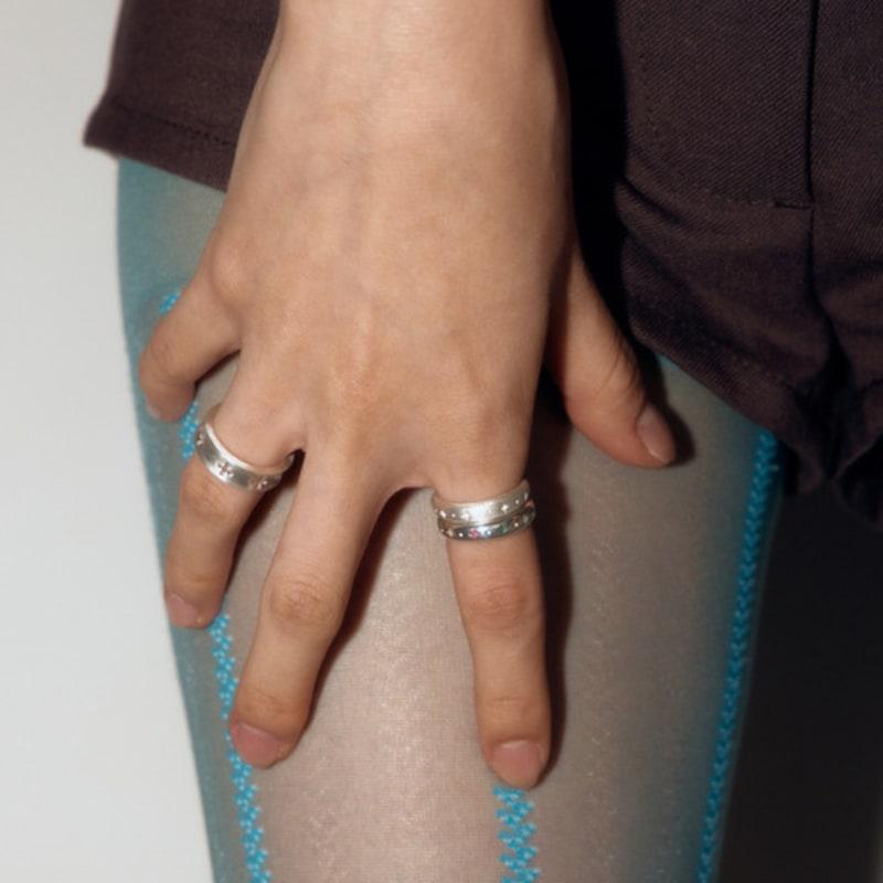 fillow cross hole ring slim