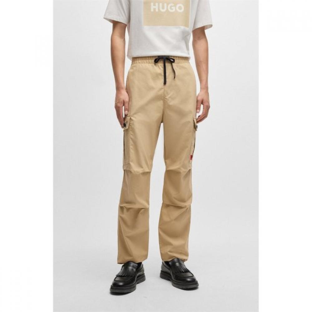 Hugo Regular Fit Cargo Pants Medium Beige 50493865264 48