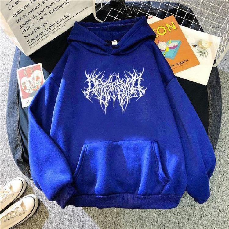 Korean Velvet Plus Size Women Loose Hooded Sweatshirt Autumn Versatile Top