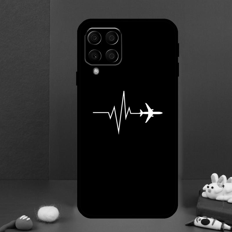 Airplane Travel For Samsung Galaxy M33 M13 M23 M53 M15 M55 M31 M51 M14 M34 M54 M20 M30s M32 M52 Phone Case