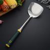 Durable Slotted Colander Spoon Stainless Steel Kitchen Utensil Spatula Ladle Turner Rice Spoon Cooking Tools for Home Heat-Resistant Soup