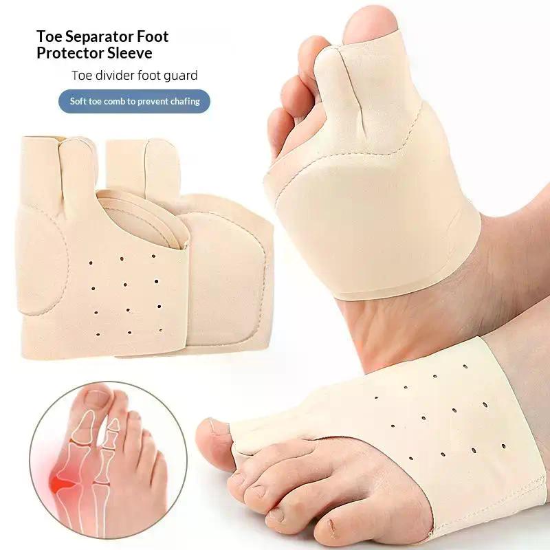 1Pair Toe Separator Corrector Hallux Valgus Bunion Toe Straightener Foot Pain Relief Bone Thumb Adjuster Pedicure Tools