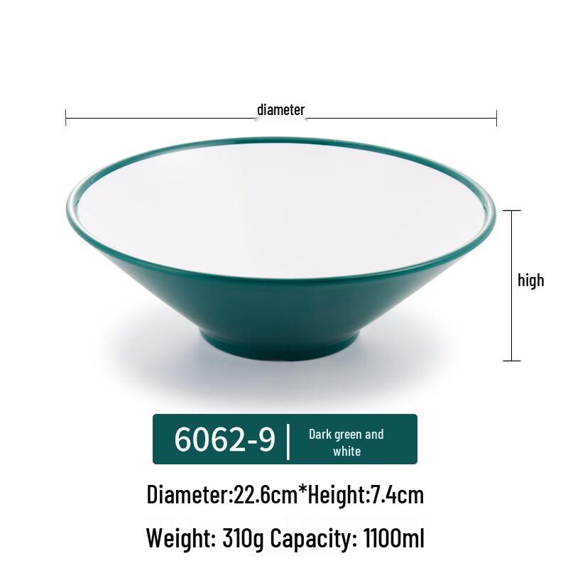 Commercial A5 Melamine Conical Noodle Bowl